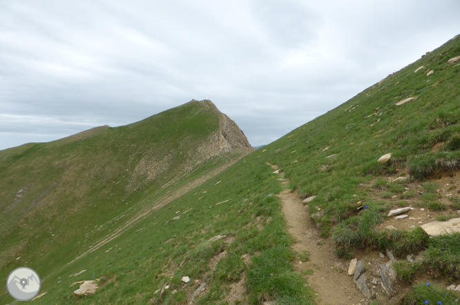 Pics de Casamanya depuis le col d