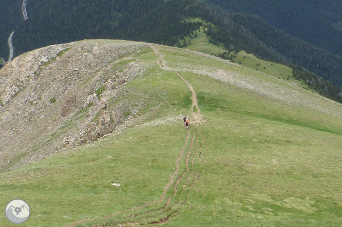 Pics de Casamanya depuis le col d