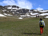 Puigpedrós (2915 m) par Engorgs depuis le refuge du Malniu