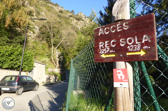 Itinéraire du Rec del Solà 1 