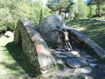 Sculpture de Mark Brusse.