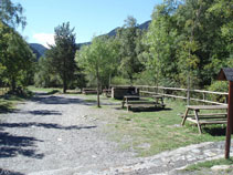 Aire de repos.