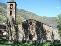 Église Sant Martí de La Cortinada.