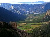 Serra Seca et le Pla de les Guàrdies depuis Cambrils