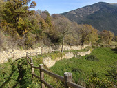 Noguera Pallaresa et la vallée d´Àssua depuis Sort