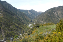 Vallée d´Os de Civís et chapelle Sant Martí.