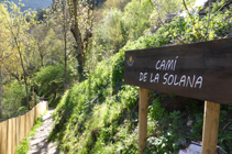 Chemin de La Solana.