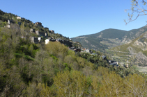 Vue sur Aixirivall depuis le chemin de La Solana.