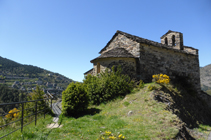 L´église Sant Serni de Nagol.