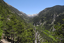 Vue générale de la vallée du Madriu.