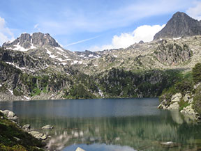 La vallée et les étangs du Gerber