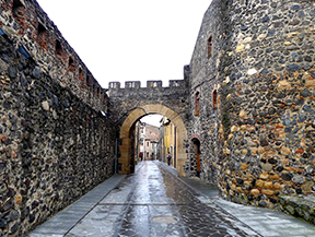 Tour au château d´Hostalric
